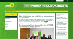 Desktop Screenshot of gruene-mainz-bingen.de